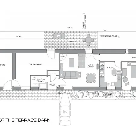 度假居 Terrace Barn West Tanfield